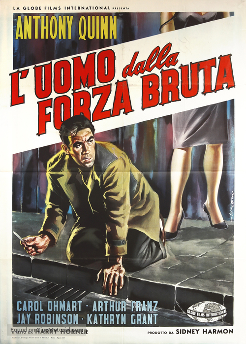 The Wild Party - Italian Movie Poster