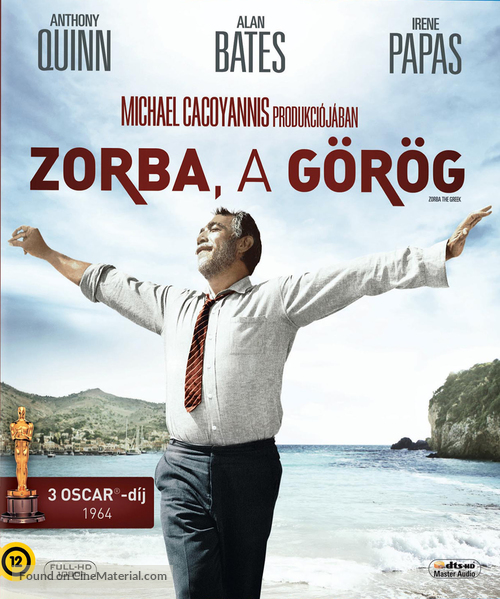 Alexis Zorbas - Hungarian Blu-Ray movie cover