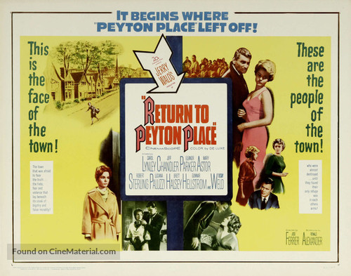 Return to Peyton Place - Movie Poster