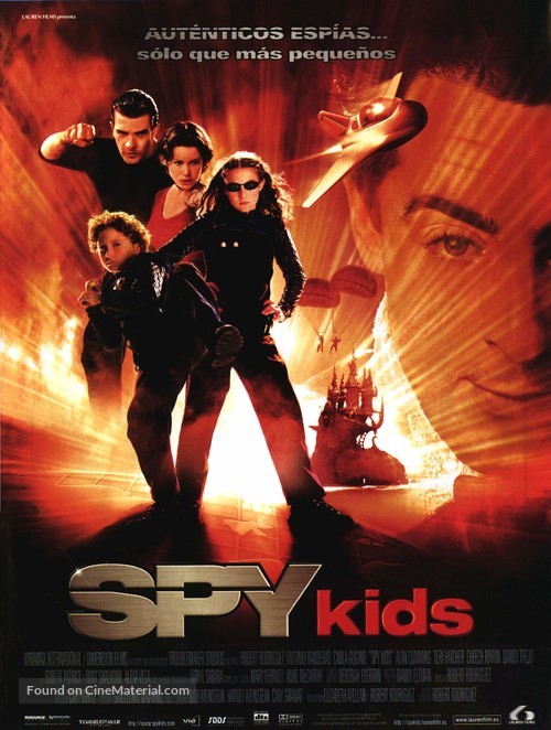 Spy Kids - Spanish Movie Poster