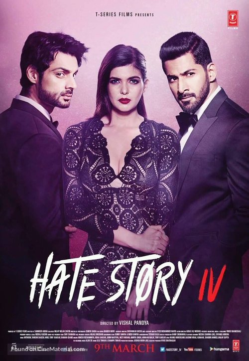 Hate Story IV - Indian Movie Poster