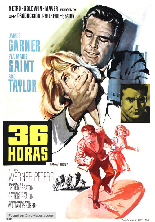 36 Hours - Spanish Movie Poster