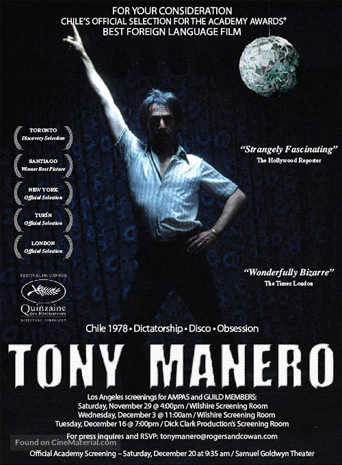 Tony Manero - Movie Poster