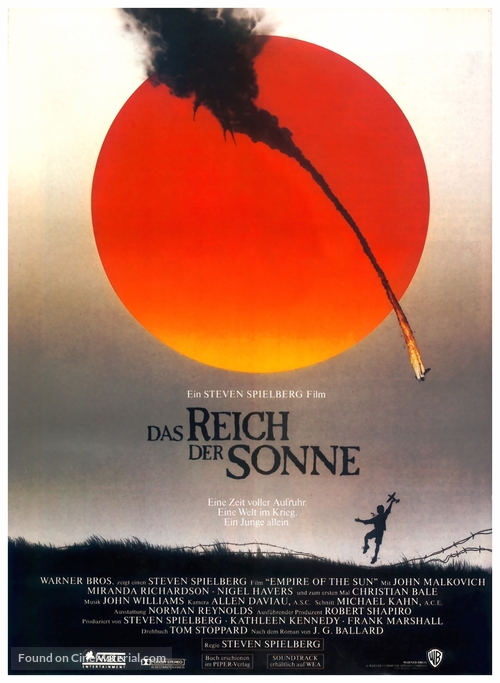Empire Of The Sun - German Movie Poster