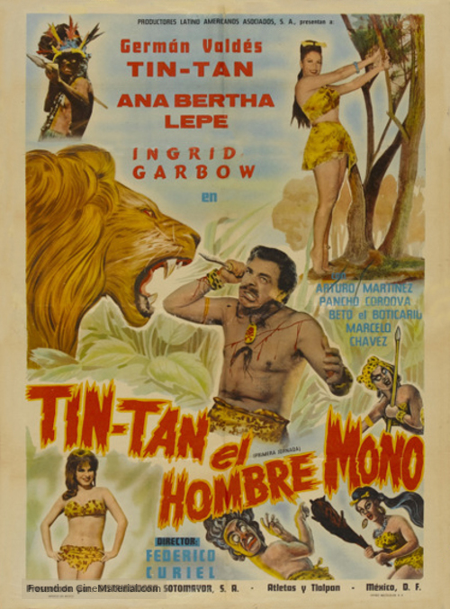 Tin-Tan el hombre mono - Mexican Movie Poster