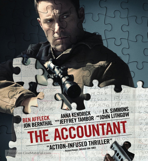 The Accountant - Blu-Ray movie cover