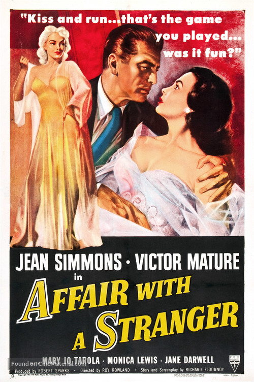 Affair with a Stranger - Movie Poster