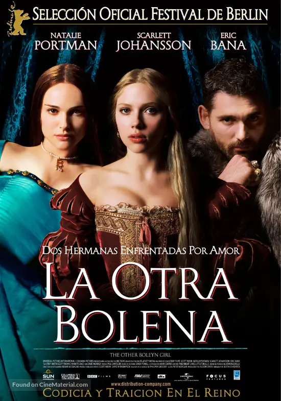 The Other Boleyn Girl - Argentinian Movie Poster