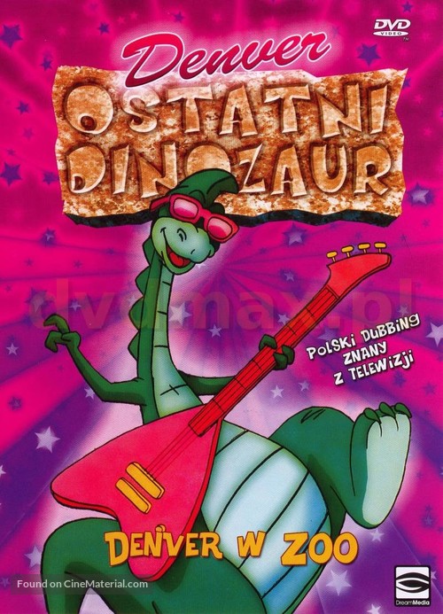 &quot;Denver, the Last Dinosaur&quot; - Polish DVD movie cover