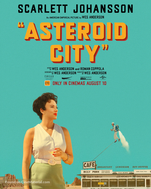Asteroid City - New Zealand Movie Poster