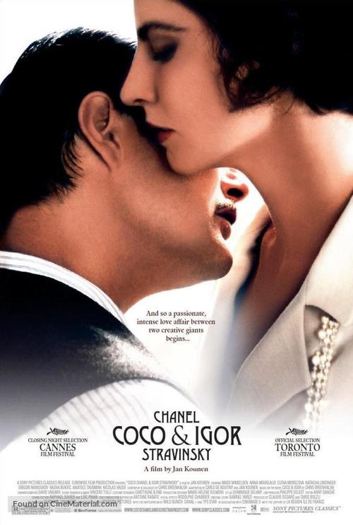 Coco Chanel &amp; Igor Stravinsky - Movie Poster