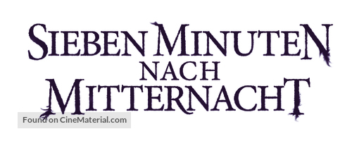 A Monster Calls - German Logo