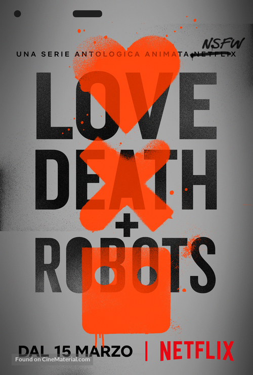 &quot;Love, Death &amp; Robots&quot; - Italian Movie Poster