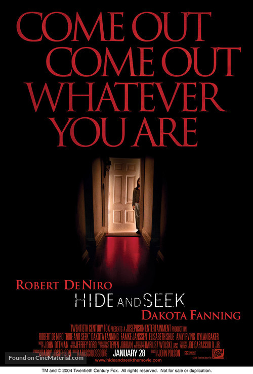 Hide And Seek - Movie Poster