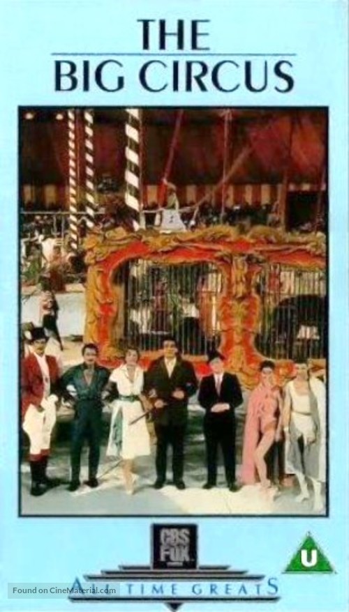 The Big Circus - British Movie Cover