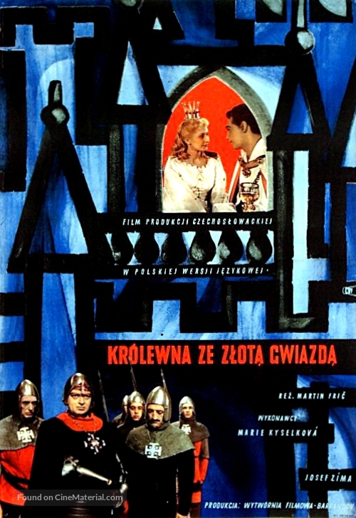 Princezna se zlatou hvezdou - Polish Movie Poster