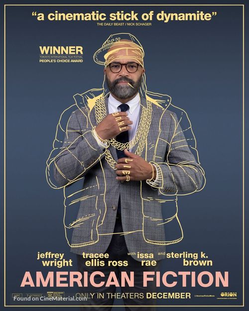 American Fiction - Movie Poster