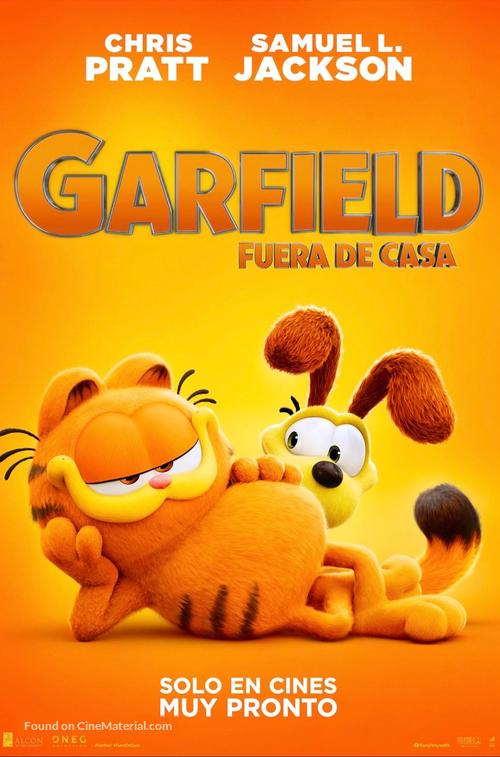 The Garfield Movie - Mexican Movie Poster