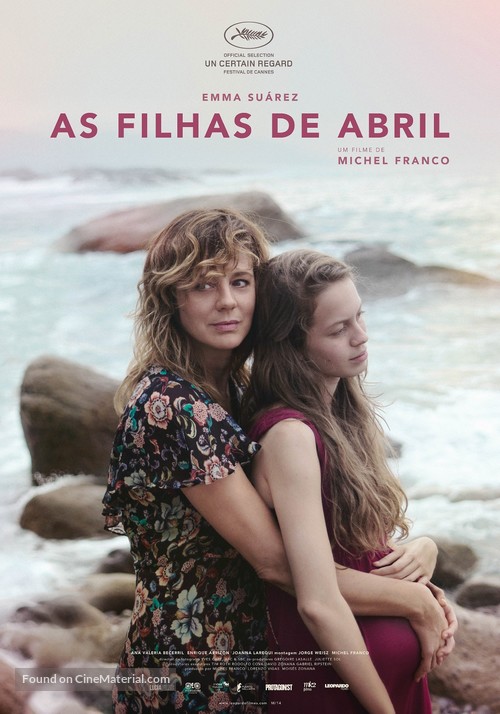 Las hijas de Abril - Portuguese Movie Poster
