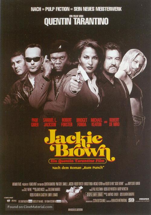 Jackie Brown - German Movie Poster
