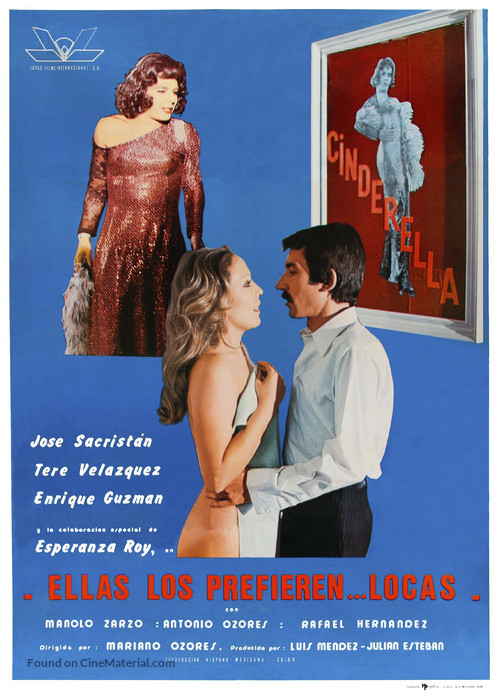 Ellas los prefieren... locas - Spanish Movie Poster
