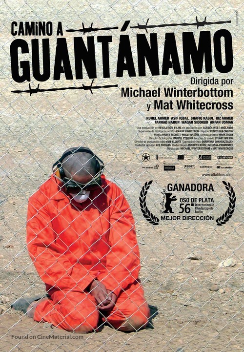 The Road to Guantanamo - Spanish Movie Poster