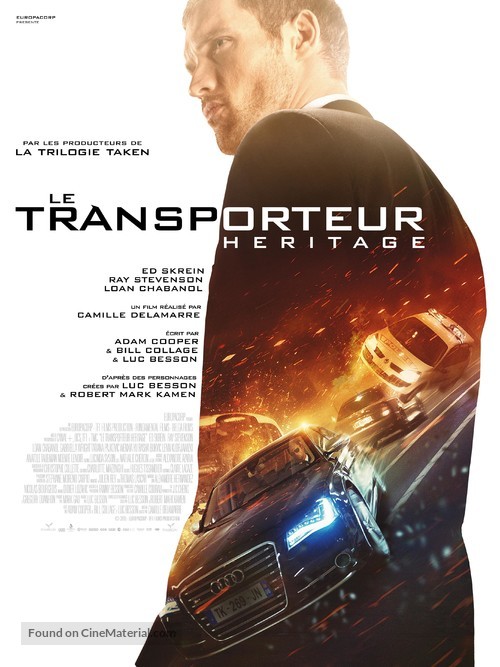 The Transporter Refueled - French Movie Poster