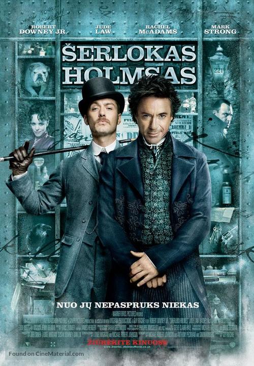 Sherlock Holmes - Lithuanian Movie Poster