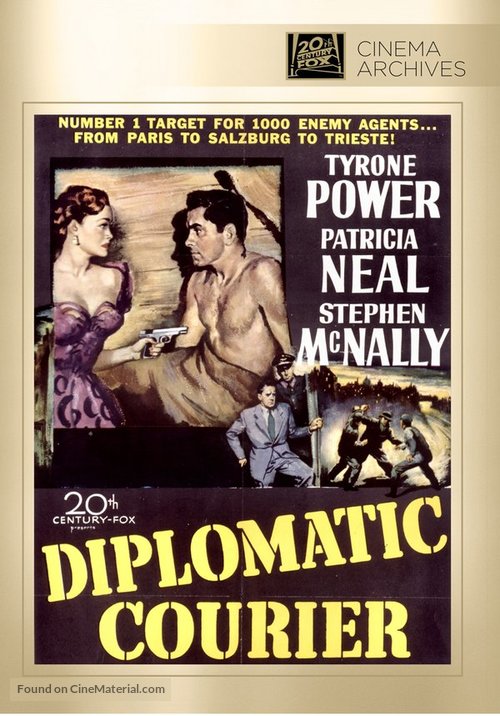 Diplomatic Courier - DVD movie cover
