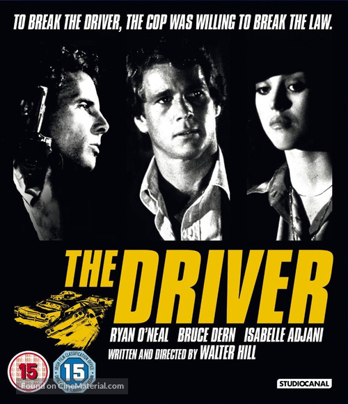 The Driver - British Blu-Ray movie cover