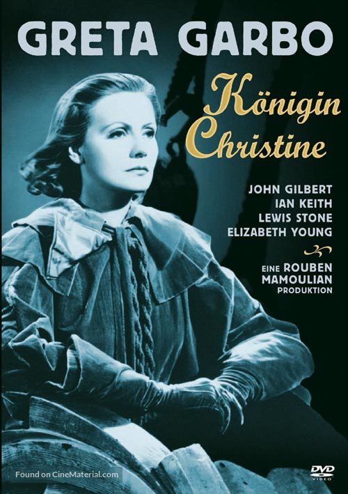 Queen Christina - German DVD movie cover