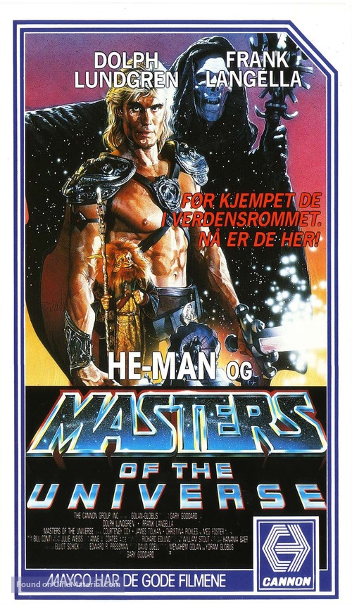 Masters Of The Universe - Dutch VHS movie cover