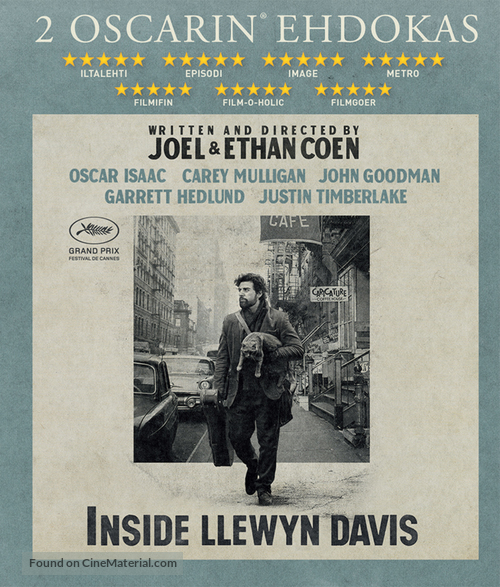 Inside Llewyn Davis - Finnish Blu-Ray movie cover