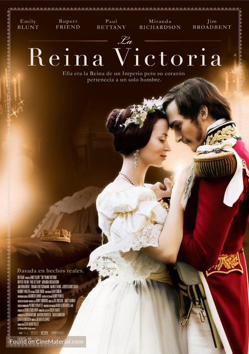 The Young Victoria - Spanish Movie Poster