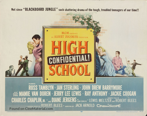 High School Confidential! - Movie Poster