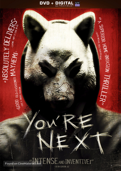 You&#039;re Next - DVD movie cover