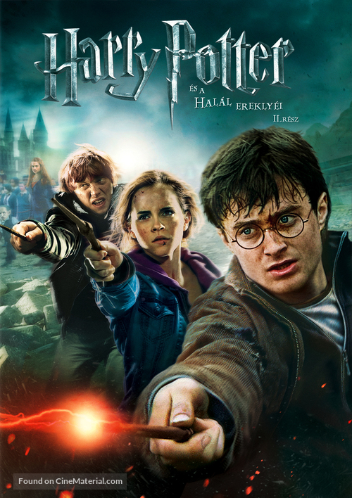 Harry Potter and the Deathly Hallows - Part 2 - Hungarian DVD movie cover