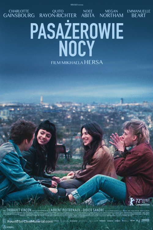 Les passagers de la nuit - Polish Movie Poster