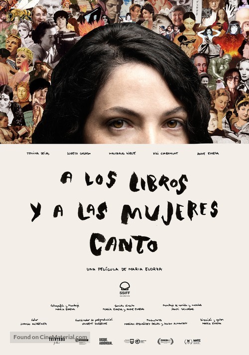 A los libros y a las mujeres canto - Spanish Movie Poster