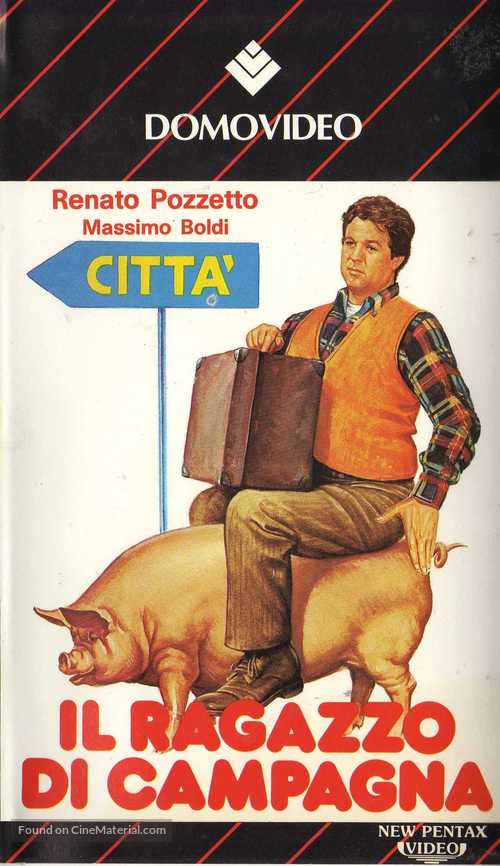 Il ragazzo di campagna - Italian Movie Cover