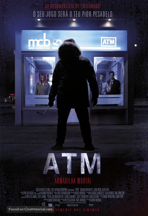 ATM - Portuguese Movie Poster