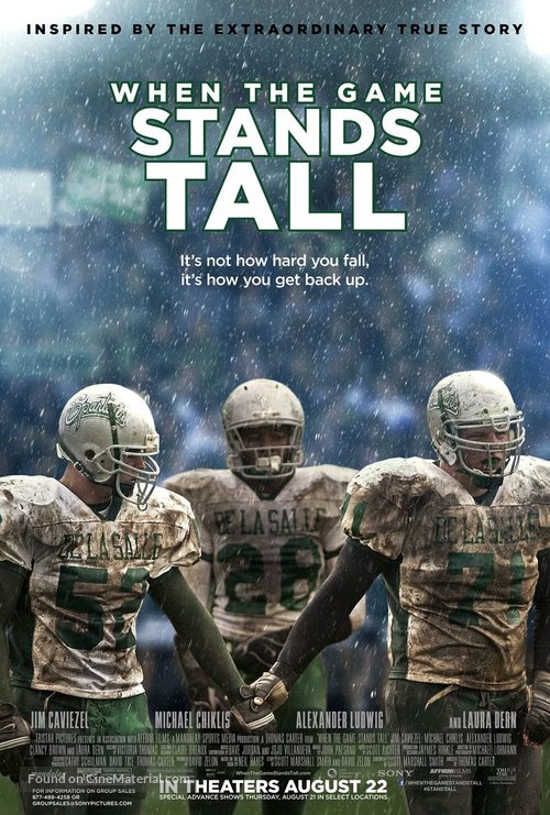 When the Game Stands Tall - Movie Poster