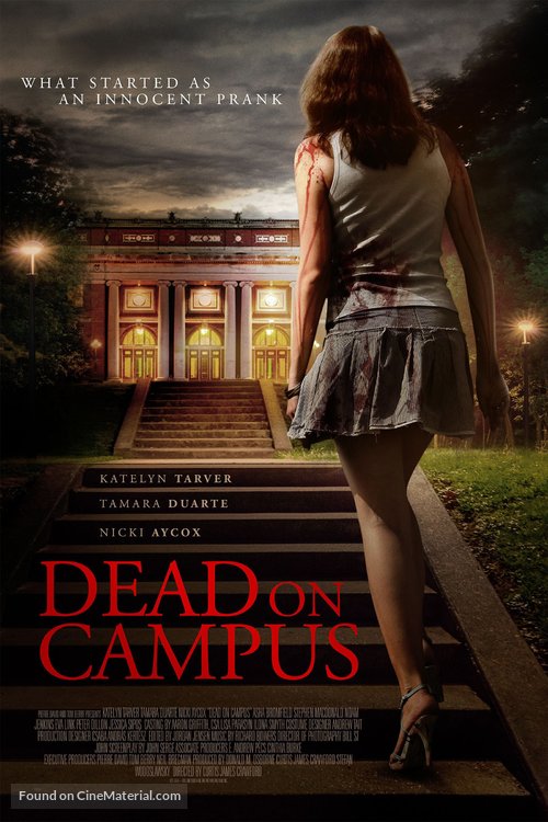 Dead on Campus - Canadian Movie Poster