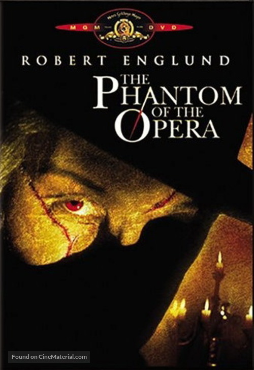 The Phantom of the Opera - DVD movie cover