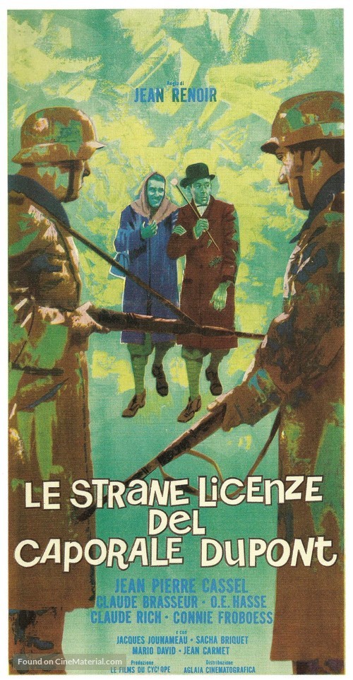 Le caporal &eacute;pingl&eacute; - Italian Movie Poster