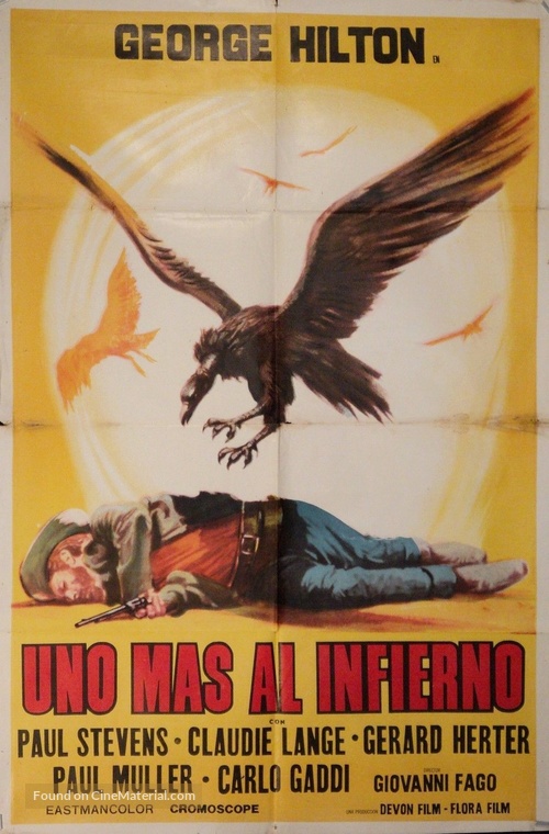 Uno di pi&ugrave; all&#039;inferno - Spanish Movie Poster