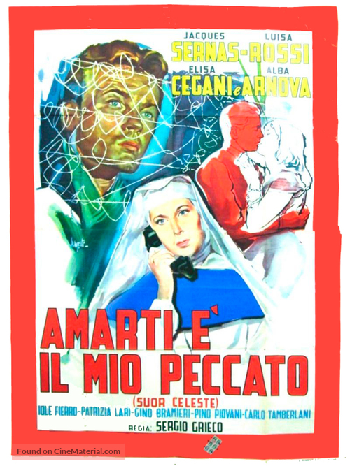 Amarti &egrave; il mio peccato (Suor Celeste) - Italian Movie Poster