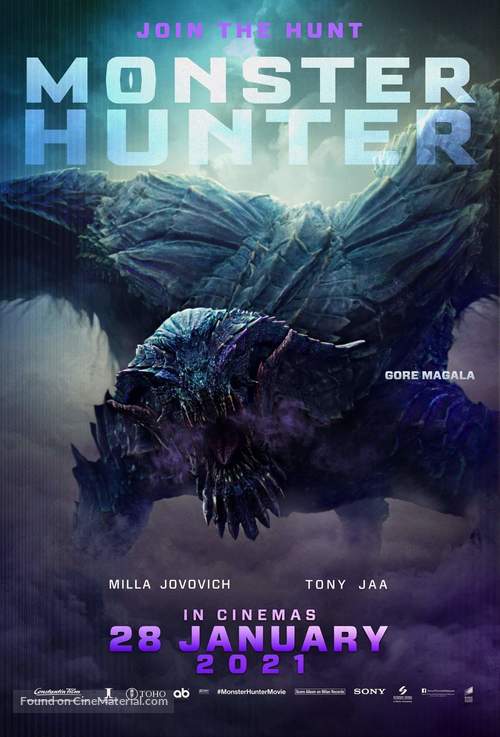 Monster Hunter - Malaysian Movie Poster
