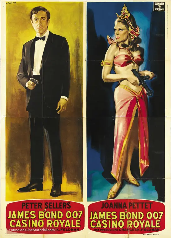 Casino Royale - Italian Movie Poster