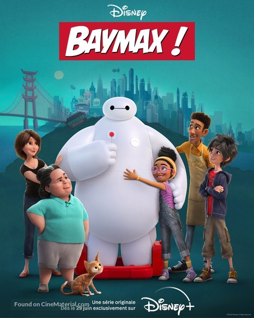 &quot;Baymax!&quot; - French Movie Poster